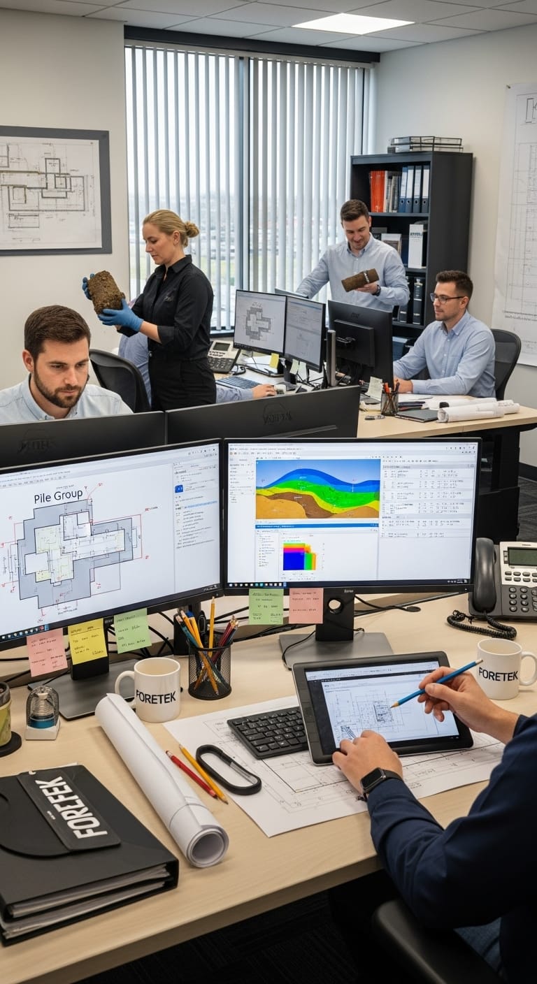 foretek muhendislik ofisi teknik calismalar